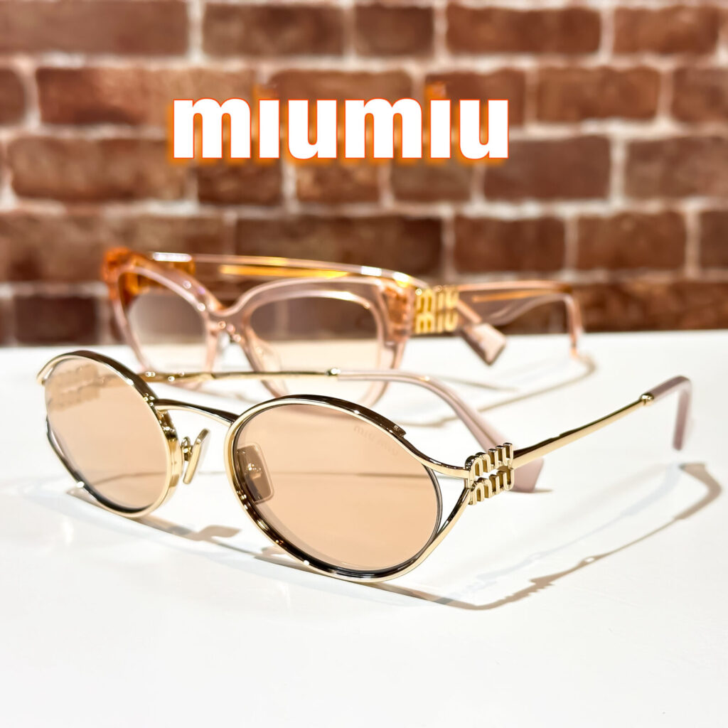 miumiu,ミュウミュウ,サングラス,deuxieme voir,バナー,画像